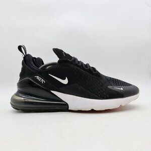Nike Air Max 270 Men's Size 11.5 Black White Athletic Running Walking Sneakers